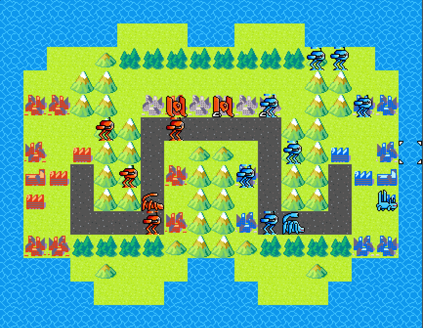 mech wars, an advance wars clone